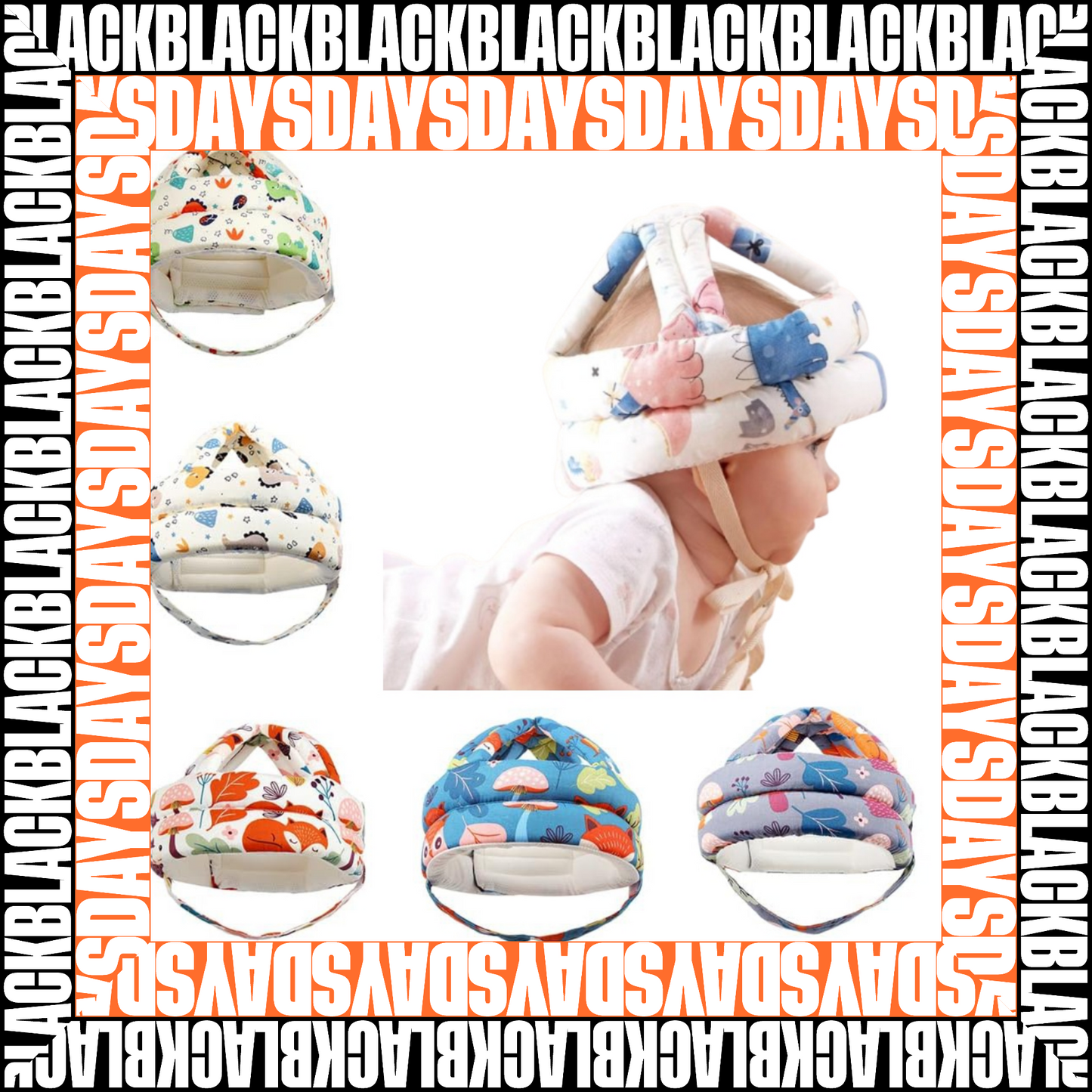 BabyShield Pro – Gorro antigolpes para bebés (6–36 meses)