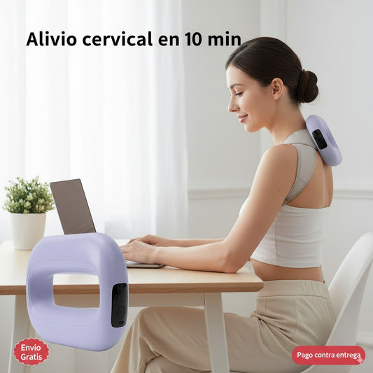VibraRing Pro - Masajeador Corporal 360° con Calor | Alivia Dolor Muscular